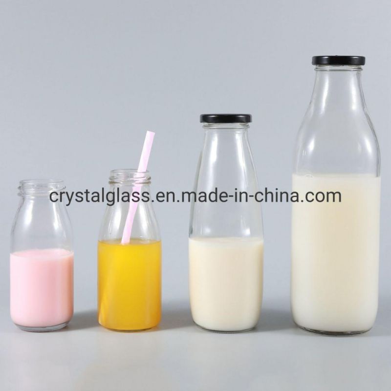 Factory Price Recyclable Custom Design Glass Bottle 250 Ml for Juice