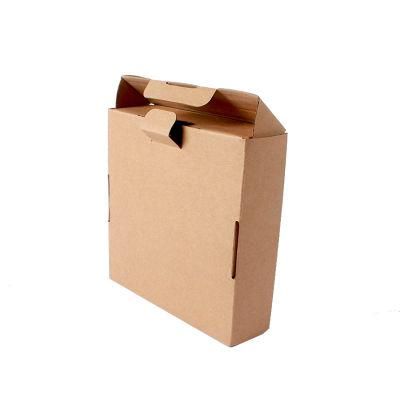 Brown Shipping Boxes with White Printing Logo