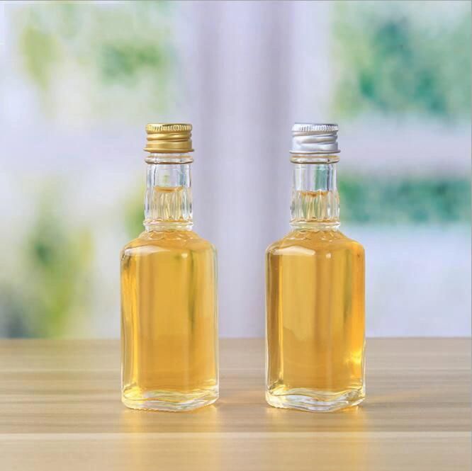 50ml Sample Bottle Try out Liquor Soft Drinks Glass Bottle OEM