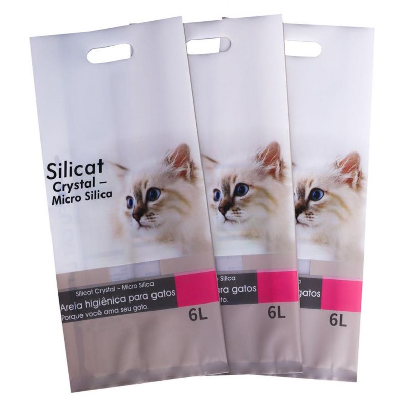 Closed Cat Litter Quality Polyethylene Cat Litter Packaging Bag 20kg 25kg 50kg for Sale