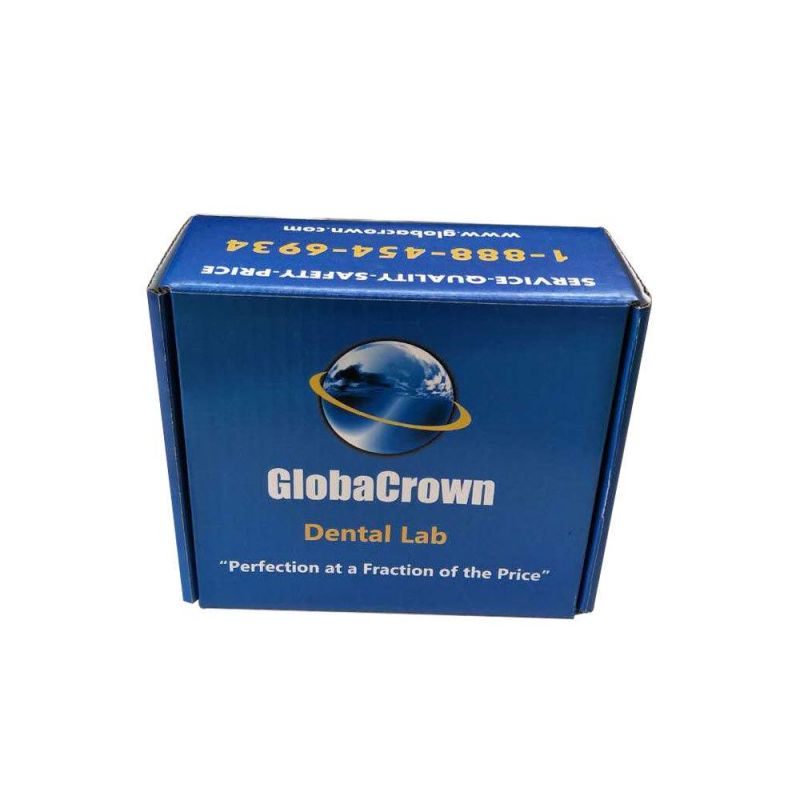 Wholesale Blue Eco-Friendly High Performance Corrugated Mailing Box with Free Printing