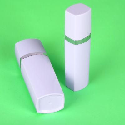 Wholesale 30ml 50ml 80ml 120ml Whitle Color Square Empty Acrylic Lotion Bottle