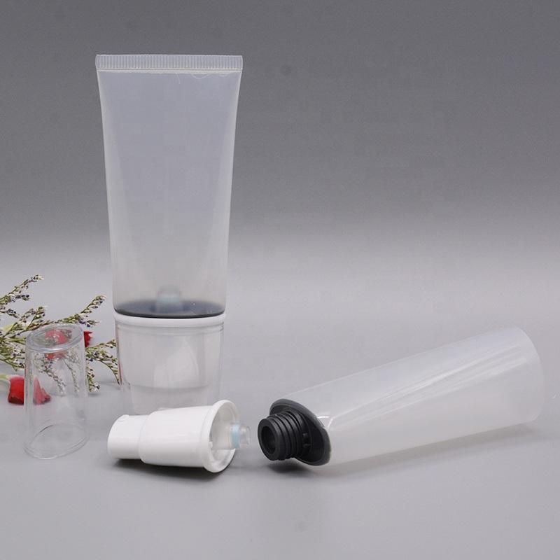 Gloss Make up Base Cream Airless Pump Cosmetic Plastic Tube