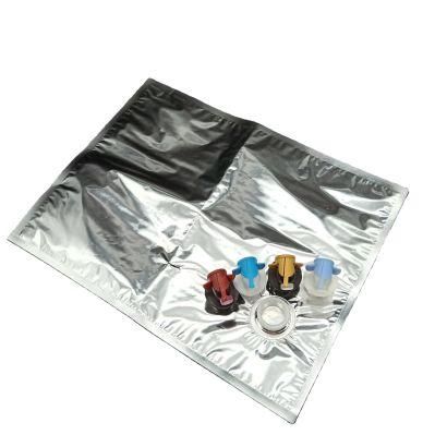 5L 10L 3L Filling Aluminum Foil Laminated Plastic Wine Catering Pack Packaging Storage Bag in Boxes Spout Pouch Packaging