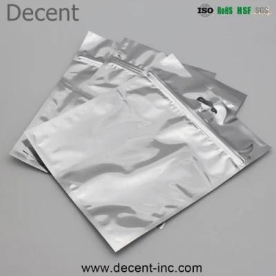 ESD Shielding Film Packaging Material Custom Smell Proof Zip Lock Aluminium Foil Bag Packaging