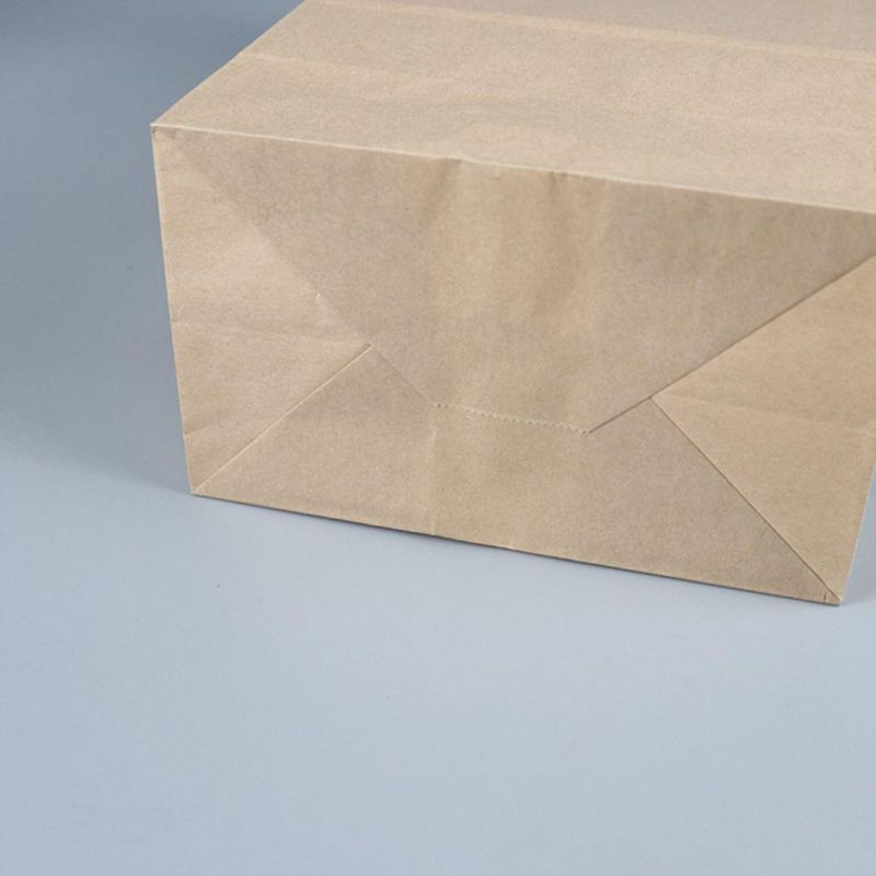 Food Packaging Bag Square Paper Bag for Fried Chicken Block/Compost Bag