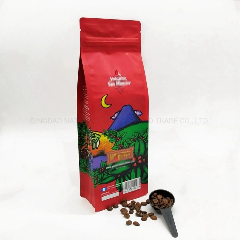 454G Four Side Seal Coffee Bag Food Packaging Bag