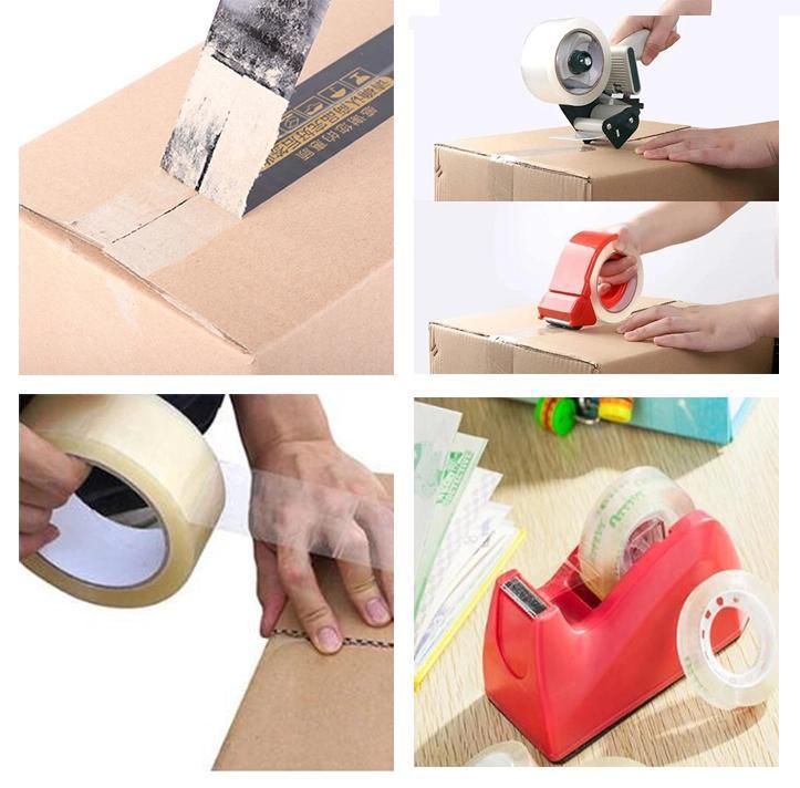 Jumbo Roll Transparent BOPP Adhesive Carton Sealing Tape