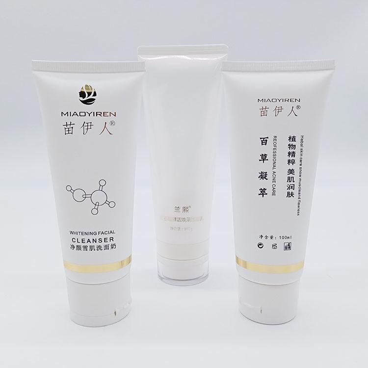 Cosmetic Packages for Facial Cleanser Custom Face Wash Tubes