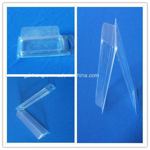 Custom Plastic Blister Clamshell Packaging with Paper Card (PVC blister box)