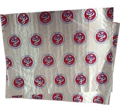 Printed Packaging Aluminum Foil Laminated Hamburger Paper