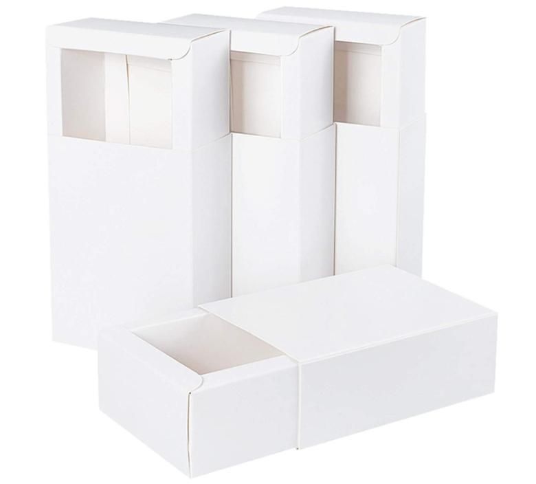 Kraft Paper Drawer Box Mini Crafts Cardboard Present Boxes for Business and Soap Jewelry Candy Weeding Party Favors Present Packaging Boxes
