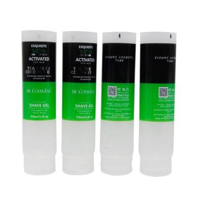 150ml Plastic PE Cosmetic Packing Body Lotion Shaving Cream Tubes