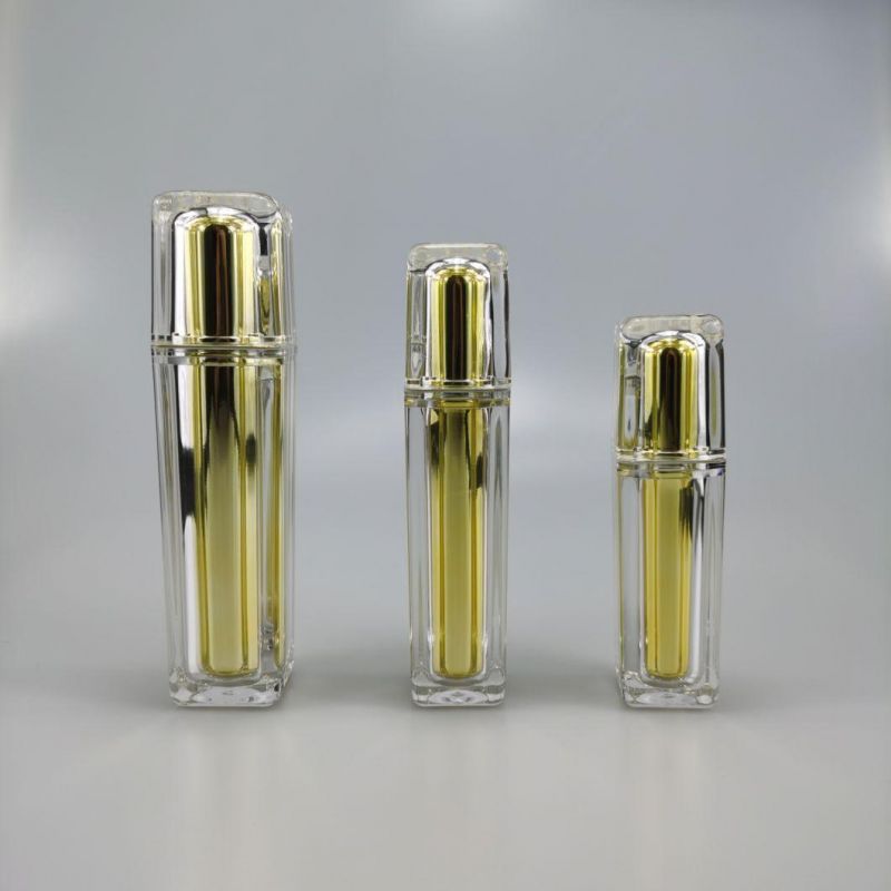 15ml 30ml 50ml 100ml Acrylic Plastic Cosmetic Bottles Lotion Pump Bottle Serum Spray Bottle Emulsion Bottle