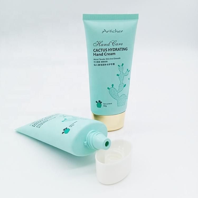 Plastic Tube with Screw Cover for Face Wash Cream Packaging