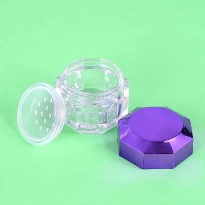 Customization Diamond Shape Loose Powder Eyeshadow Case Cream Eyeshadow Container