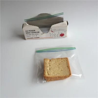 Food Grade Recycled Waterproof Zip Lock Bag Food Storage Zipper Bag