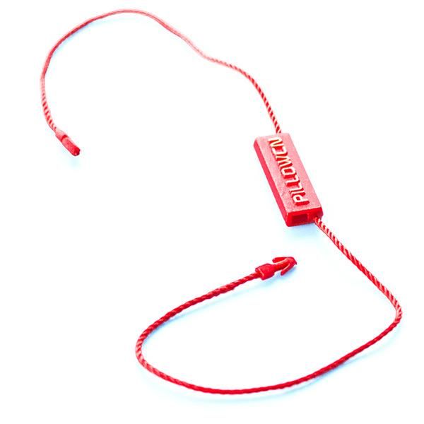 [Sinfoo] Wholesale String Hang Tag Plastic Seal Tag (DL55-4)