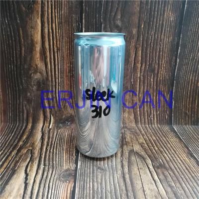 Erjin Aluminum Can Sleek Slick Fit Slim Stubby Standard 250ml 8.3oz 8.4oz 330ml 11.15oz 11.3oz Can for Sparkling Water