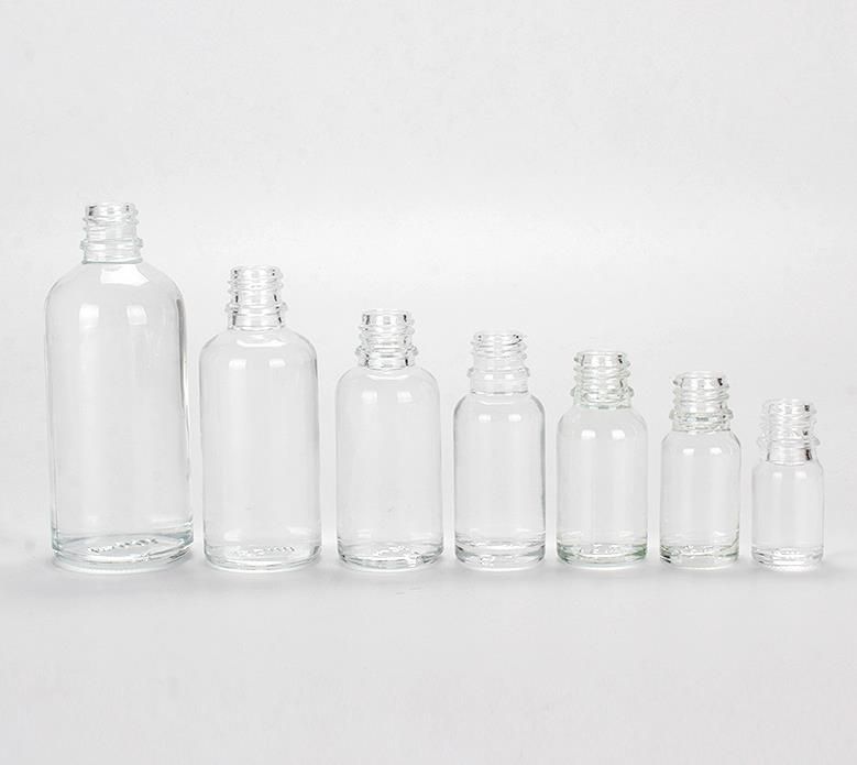10ml 20ml 30ml 50ml 100ml Flint Essential Oil Glass Bottle for Cosmetic Serum Packing