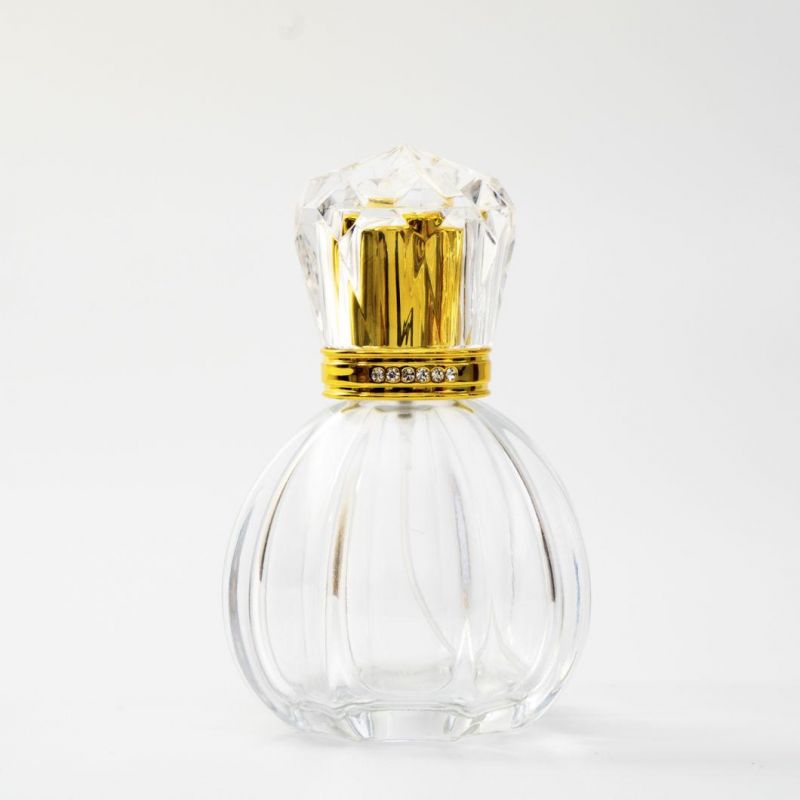 100ml Classic Lady Body Shape Empty Frosted Glass Perfume Bottle