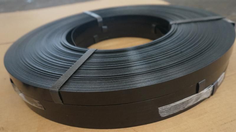 Black Sheet Cold Rolled Carbon Steel Coil Strip Metal Packing Belt Steel Strip