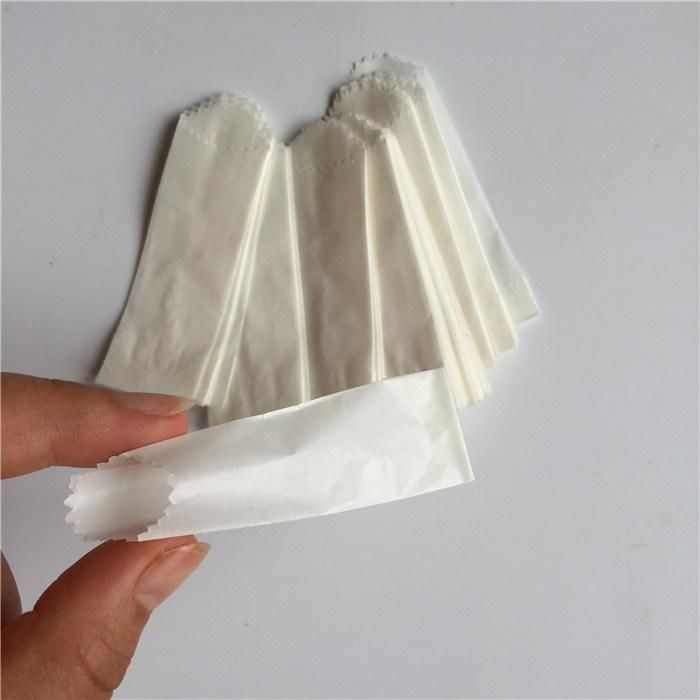 Food Grade White Open Mouth Wax Paper Bags Wholesale