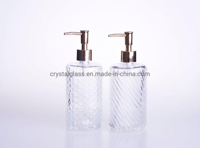 Hand Sanitizer Glass Bottle with Pump Sprayer 30ml 50ml 100ml