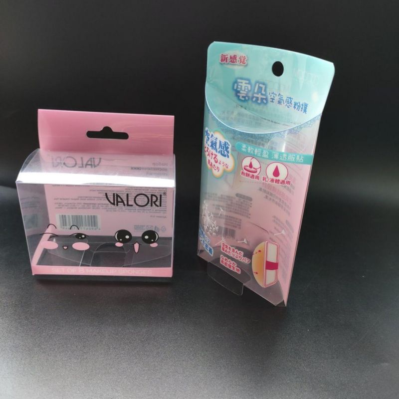 Customized Design Printing PVC Cosmetic Packaging Box