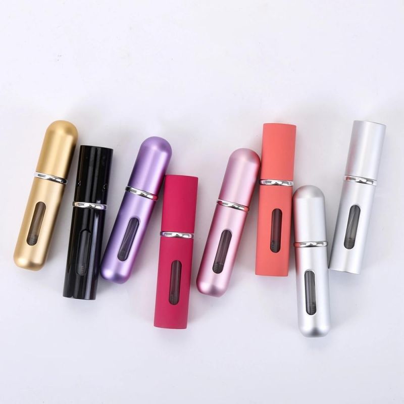 5ml 8ml 10ml Customized Perfume Bottles Logo Twist Press Refillable Perfume Bottle