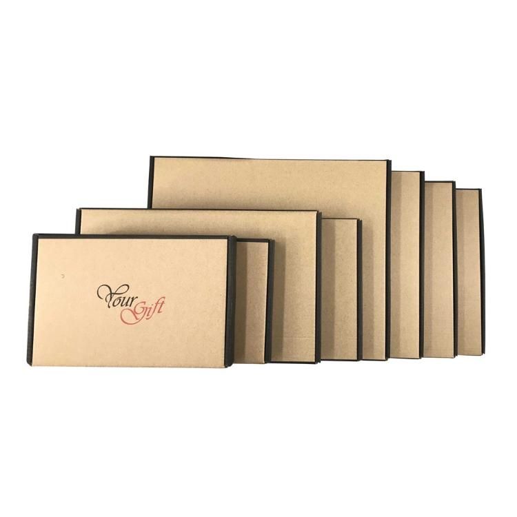 Custom Flat Pack Corrugated Folding Paper Box for Clothes