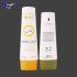 China Manufacturer Cheap Factory Price Cosmetic White Packaging Glossy Plastic Tube with Screw Cover