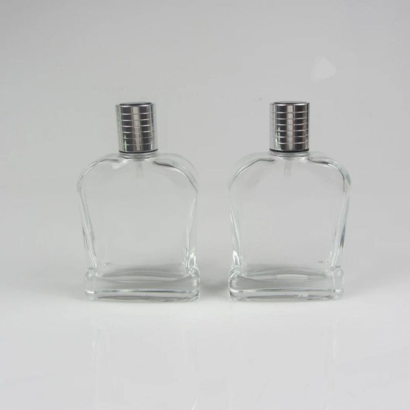 Custom 100 Ml Clear Glass Perfume Spray Bottles