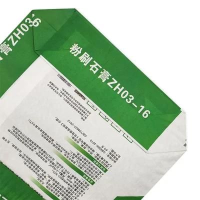 Custom China Supplier 20kg Multi Wall Valve Paper Bag for Tile Adhesive Powder