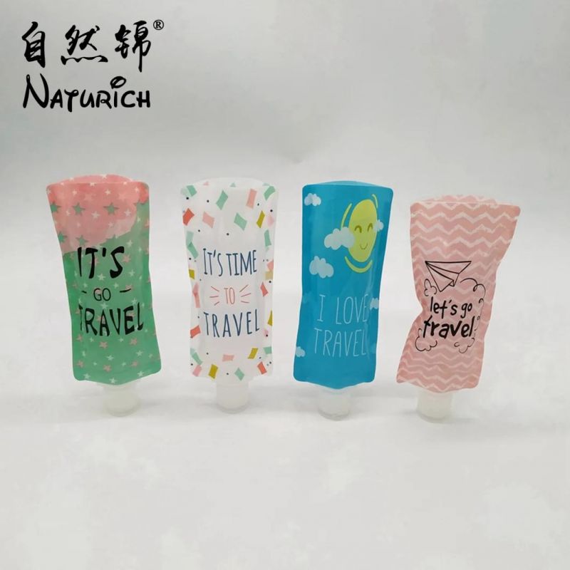 Hand Sanitizer Gel Packing Spout Bag Hand Rub Plastic Bag