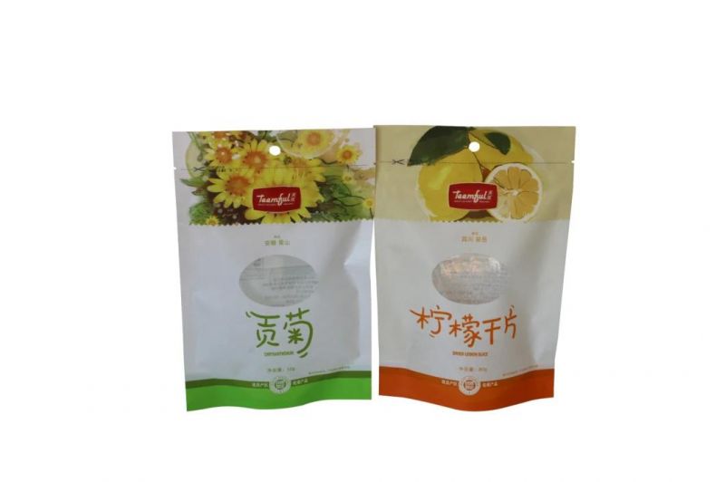 Tea Packaging Fashion Plastic Printed Package Pouch