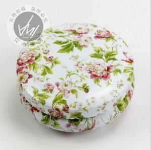 Korean Flower Tin Box Candy Tin Box Biscuit Tin Box