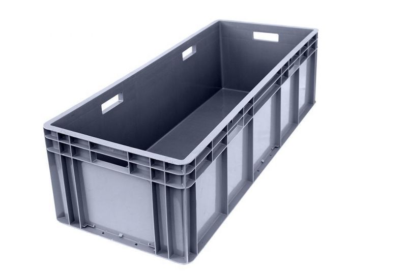 EU41028 EU Standard Plastic Turnover Box/Crate Industrial Plastic Turnover Logistics Box for Storage