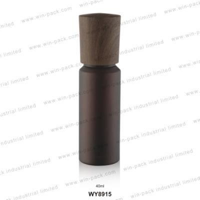 Best Selling Cream Jar and Lotion Bottle with Wood Cap and Body