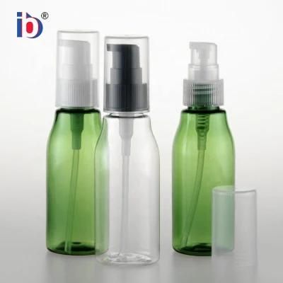 Kaixin Transparent Color Cosmetic Plastic Bottle with Pump