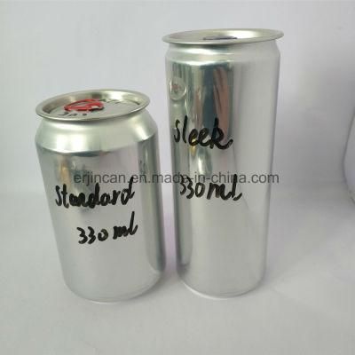 330 Cc Beer Can Factory Price Standard Sleek Can