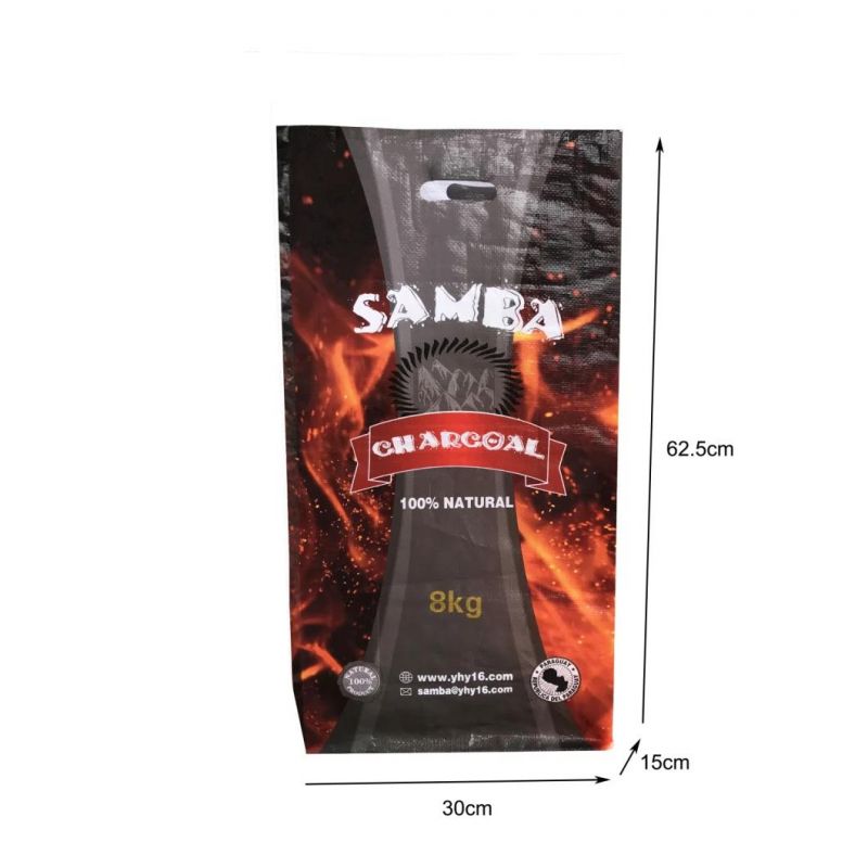 Strong Tensile BOPP Laminated PP Woven Plastic Bag for Charcoal