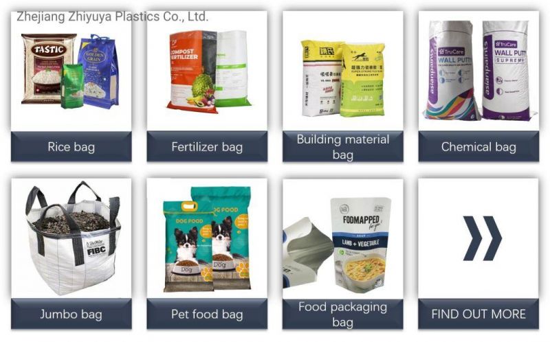 Custom Design 20kg Wpp Chemical Bags PP Woven Empty Sack PP Bags 25 Kg