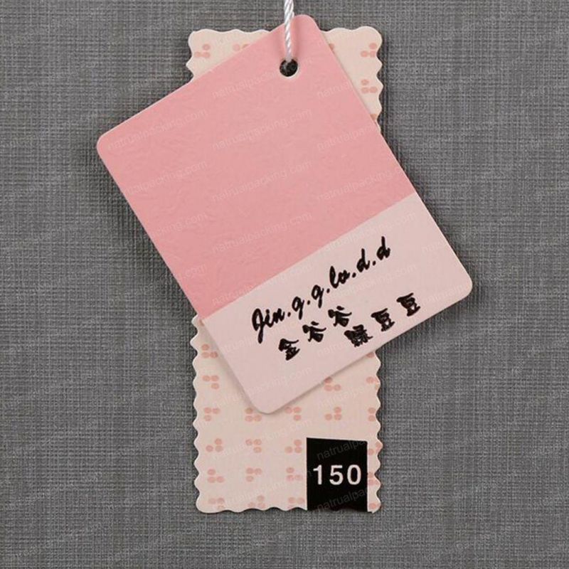 Custom Printing Paper Cmyk Tags Hant Tag for Clothing