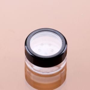 3G 5g 10g 20g PS Clear Plastic Pot for Glitter Powder