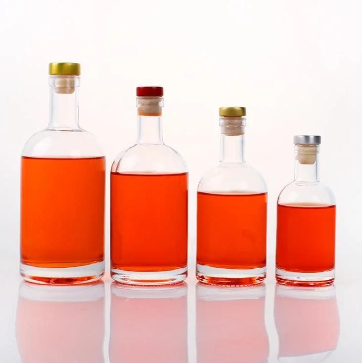 500ml 750ml Wine Whiskey Liquor Glass Bottle