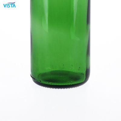 350ml Sojiu Bottle Green Glass with Crown Cap