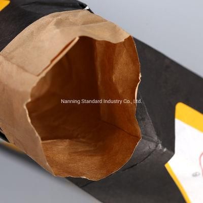 Valve Kraft Paper Bag for Dry Mortar Gypsum Wall Putty Powder