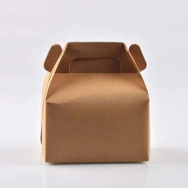 Brown Kraft Paper Box with PVC Window