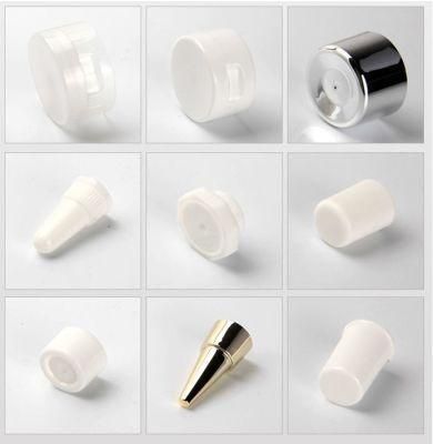 Squeeze Plastic Cosmetic Soft Tube with Screw Cap Silver Tube Gold Tube